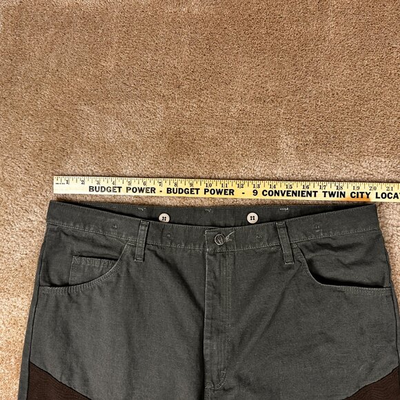 Vintage Wrangler Pro Gear Double Knee Hunting Outdoor Work Pants Men's 40 x 32 - Picture 6 of 10